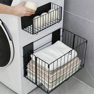 洗濯機横 収納 マグネット タオルラック バス...の詳細画像4