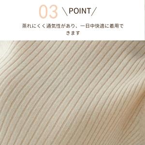 レディース ハイネック ニット セーター ター...の詳細画像3