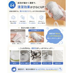 【3個セット】掃除スポンジ ホコリ取り ダンプ...の詳細画像5