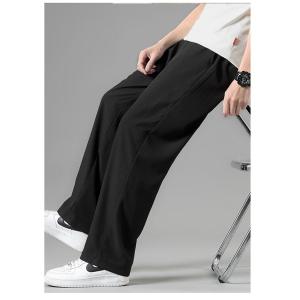 ストレートパンツ メンズ 接触冷感 アイスシル...の詳細画像3