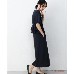 レディース ロングワンピース 2way 前後着...の詳細画像4