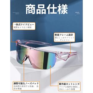 野球 サングラス 偏光レンズ 高校野球対応 U...の詳細画像1