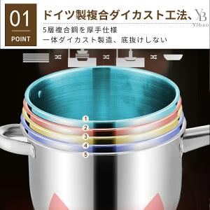 天ぷら鍋 5点セット ステンレス IH対応 ガ...の詳細画像1