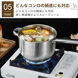 天ぷら鍋 5点セット ステンレス IH対応 ガ...の詳細画像5