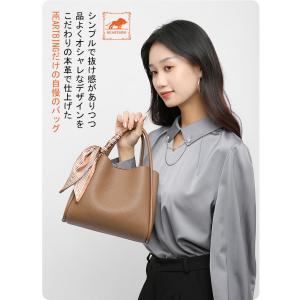 本革 トートバッグ 牛革 2way ショルダー...の詳細画像1