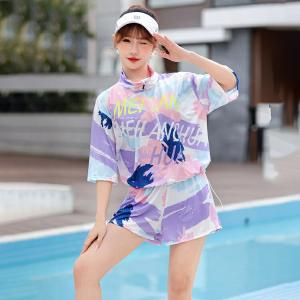 水着 タンキニ 女の子 露出控え uvカット ...の詳細画像5