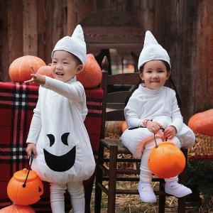 ハロウィン 衣装 子供用 おばけ ゴースト コ...の詳細画像3
