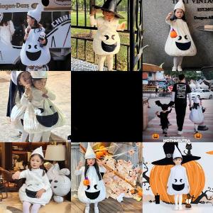 ハロウィン 衣装 子供用 おばけ ゴースト コ...の詳細画像5