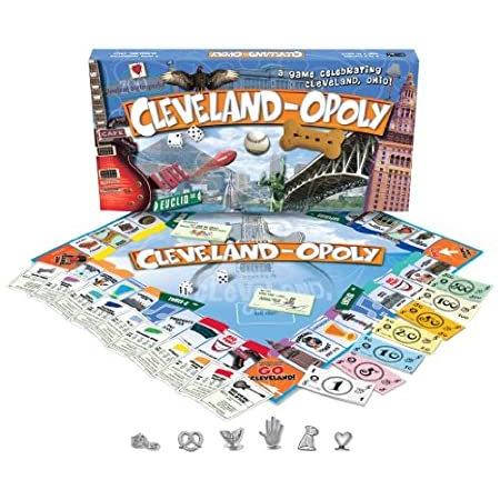 【送料無料】Late for the Sky CLEV Cleveland-Opoly Board ...