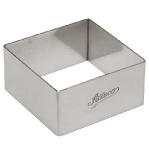 Ateco Stainless Steel Square Form, 2.75- by 1.25-inches by Ateco｜omssstore