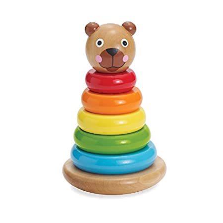 送料無料Manhattan Toy Brilliant Bear Magnetic Stack-Up