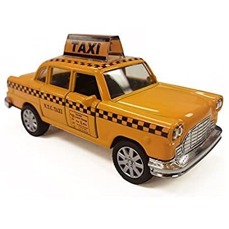 【送料無料】NYC Taxi in Yellow Cab with Pullback Action,...