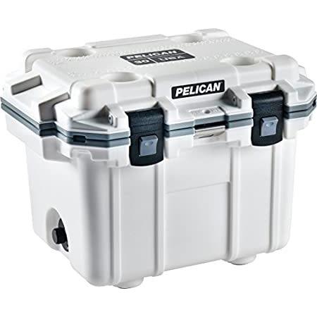 【送料無料】30QT ELITE COOLER WHT/GRY