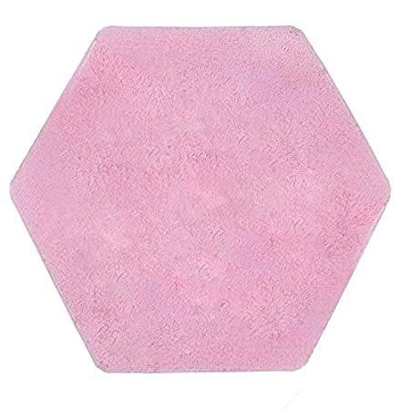 【送料無料】WERSHOW Hexagon Coral Rug - Ultra Soft Carpe...