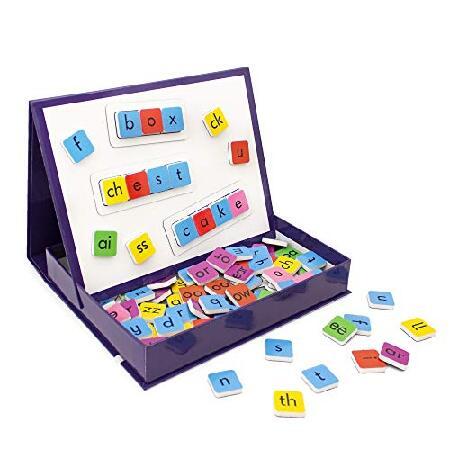 Junior Learning Rainbow Phonics Tiles with Built-i...