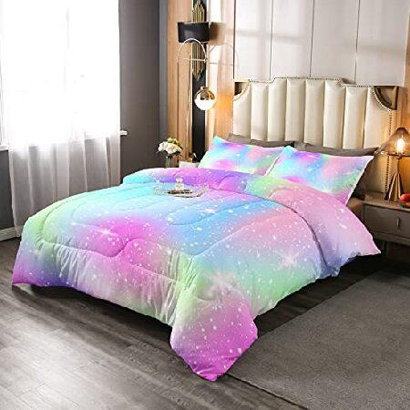 Erosebridal Tie Dye Comforter Set Girls Bedding Se...