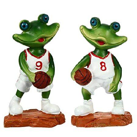 VICASKY Outdoors Gifts 2pcs Resin Frogs Figurines ...