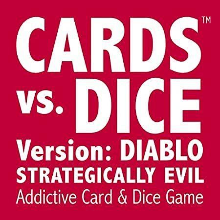 【送料無料】カード対ダイス - 戦略的に悪 - 中毒性カード&amp;ダイスゲーム