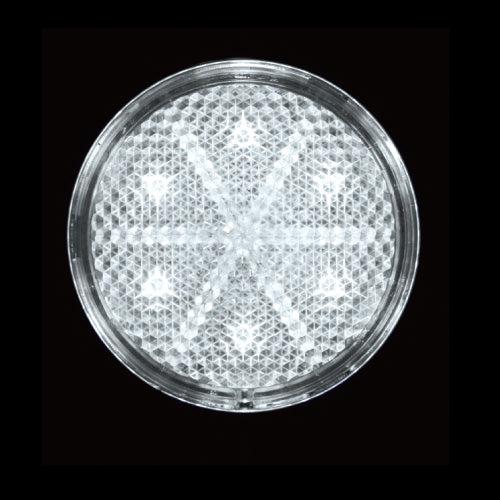 直送品 ジェットイノウエ LED 丸型リフレクターNEO クリアー/ホワイト 592563  ※代引...