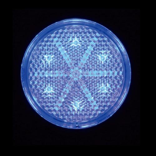 直送品 ジェットイノウエ LED 丸型リフレクターNEO クリアー/ブルー 592565  ※代引・...