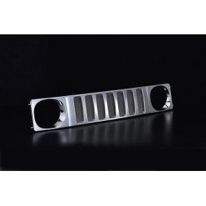 直送品 モーターファーム FARM ABS製ビンテージグリル メッキ JA11 JB31 ※代引・返...