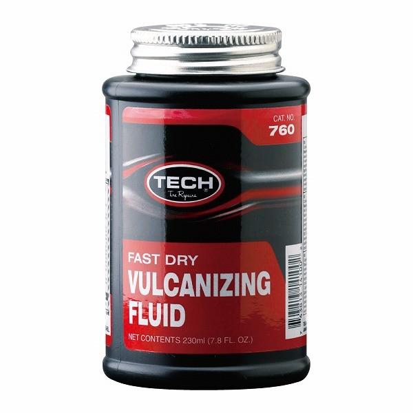 #760　TECH 強力加硫セメント 230ml ハケ付　　