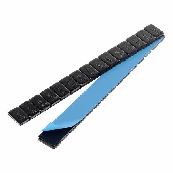 333BS　ブラック スチール貼り付け板ウエイト 3kg