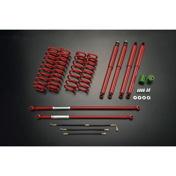 直送品 モーターファーム FARM サスペンションセット JB23/33/43 【 ST セット】