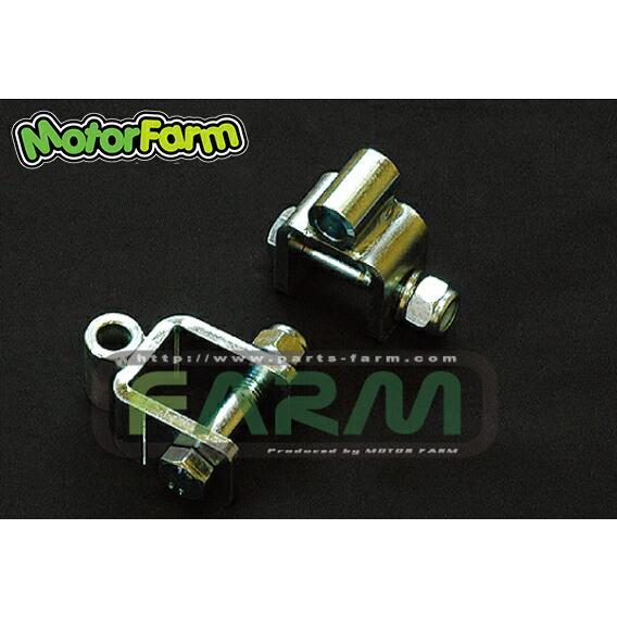 直送品 モーターファーム ショック延長ブラケット 40mm JA11,71,SJ30 ※代引・返品不...