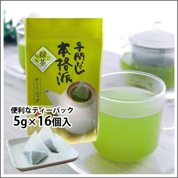 緑茶 日本茶 静岡茶 掛川茶 深蒸し茶 深蒸し掛川茶 掛川深蒸し茶 ティーパック 手間なし本格派ティ...