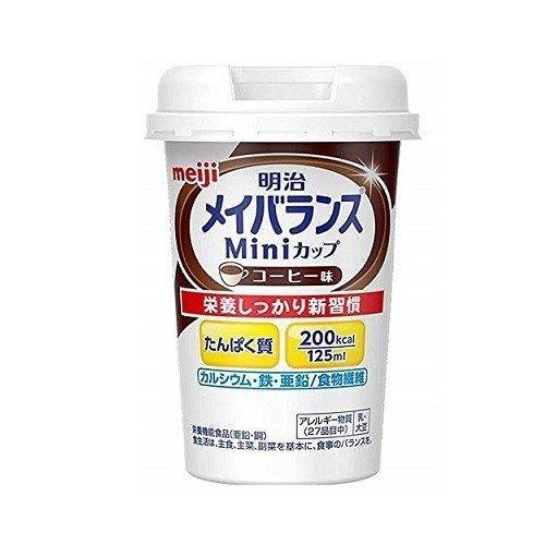 メイバランス Miniカップ コーヒー味 1415053 12本セット 明治