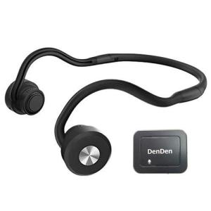 集音器付 骨伝導 ワイヤレスヘッドホン DenDen デンデン DEN-HEADH NCD