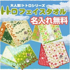 出産祝い 名前入り となりのトトロ フェイスタオ...の商品画像