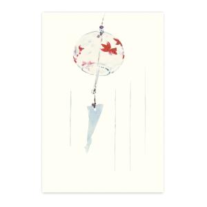 絵葉書 ポストカード 夏 季節のはがき 風鈴 お...の商品画像