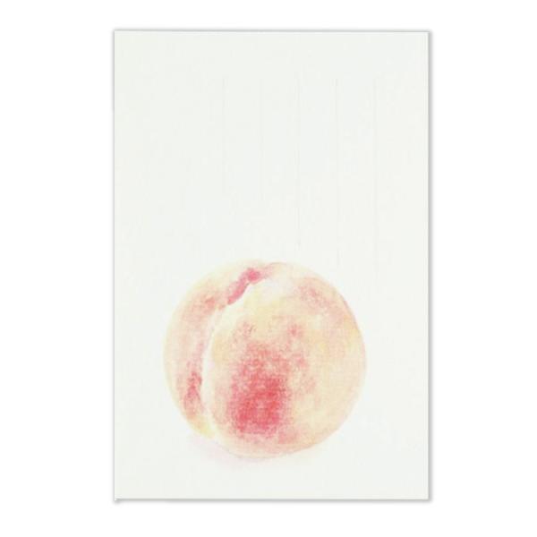 絵葉書 ポストカード 夏 季節のはがき 桃 おしゃれ 和紙 手紙 暑中見舞い 残暑 ギフト お土産 ...