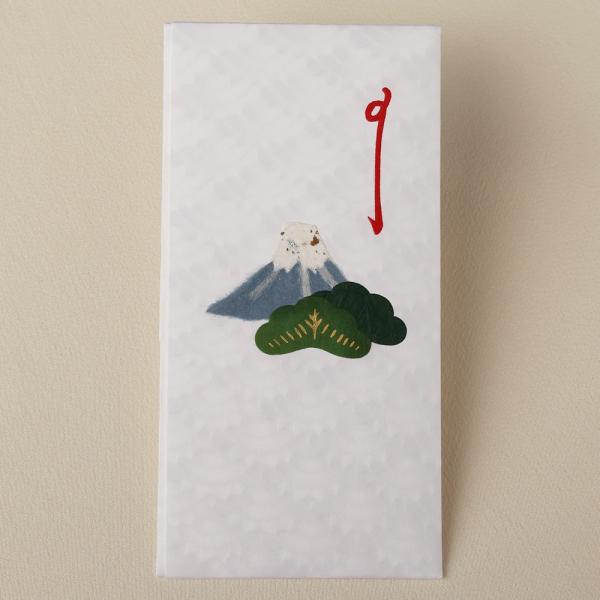 祝儀袋 おしゃれ 和紙 お祝い 多当袋 切り絵のし袋 富士山/ネコポス対応