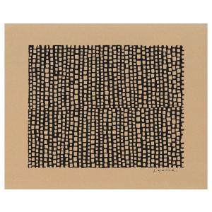 シルクスクリーン 版画 菅井汲 額装品 モダン 抽象画 限定品 希少 Silkscreen “Variation” / 菅井 汲 - METROCS Tokyo