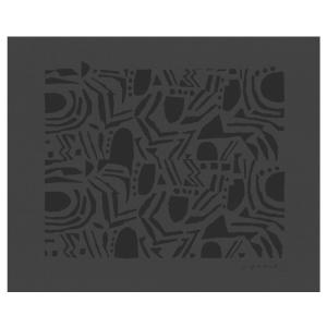 菅井 汲 「crossing 5」 シルクスクリーン 版画 絵画 現代アート