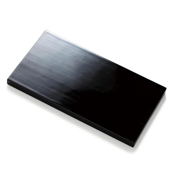 飾り台 置物 黒塗り台 横長 おしゃれ 和風 黒 木製 玄関 リビング 台座/ネコポス対応