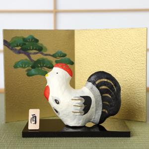 めでたや お多福 張り子 おかめ 特大 和紙 インテリア おしゃれ お正月