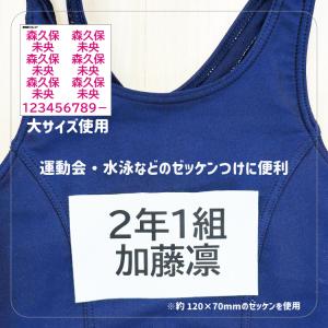 グッドネーム ゼッケン用 アイロン転写 お名前...の詳細画像3