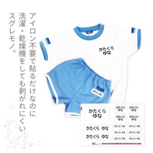 お名前シール ノンアイロン ゼッケン 名入れ ...の詳細画像1