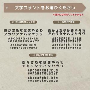 アイロンで貼るお名前ステッカー (文字のみ)選...の詳細画像4