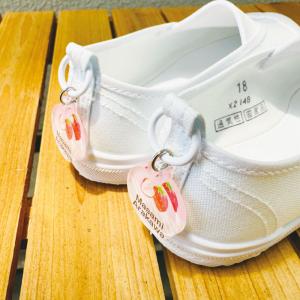 お名前入り アクリルシューズタグ 一目で自分の...の詳細画像2
