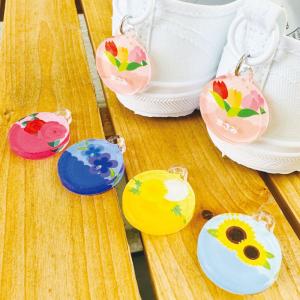 お名前入り アクリルシューズタグ 一目で自分の...の詳細画像1