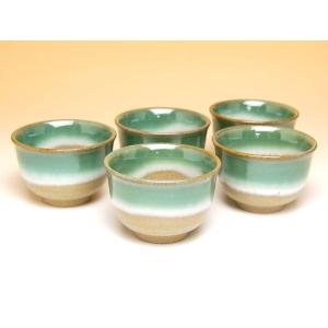 煎茶道具 煎茶器セット 京焼き 色絵 唐子 高野昭阿弥作 5客組湯のみ 宝