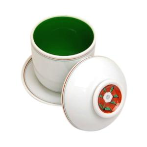 茶碗蒸し 器 有田焼 朱巻十草 蒸し碗 : 有田焼やきもの市場 - 通販