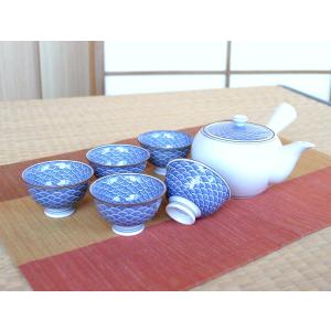 波佐見焼 古伊万里写し絵 急須茶器揃 湯呑 セット 和食器 食器 ご自宅