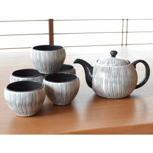 茶器セット 日本茶 高級 有田焼 畑萬陶苑 鍋島山水 汲出し土瓶茶器揃