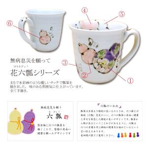 喜寿のお祝い 女性 マグカップ 有田焼 無病息...の詳細画像5